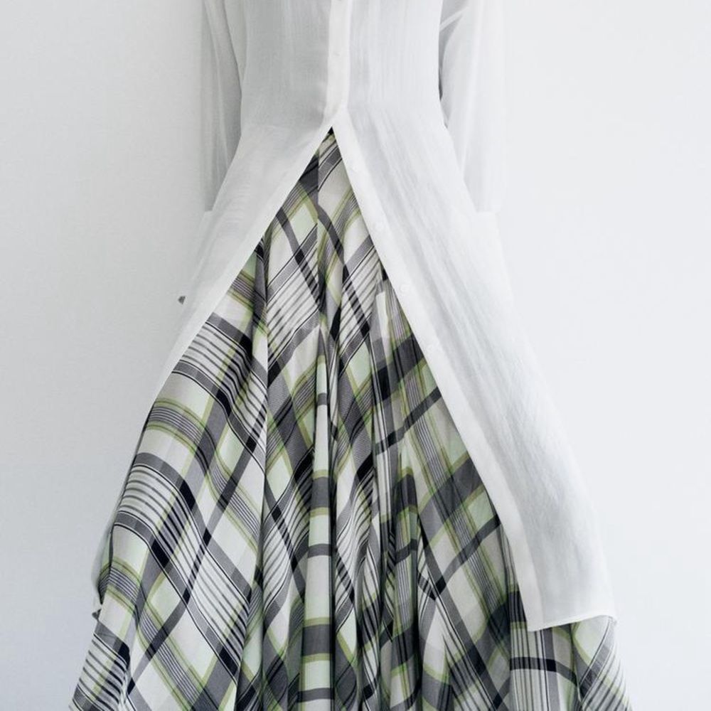 ZARA PRINTED MIDI SKIRT ZW COLLECTION RRP $160 - Picture 6 of 14